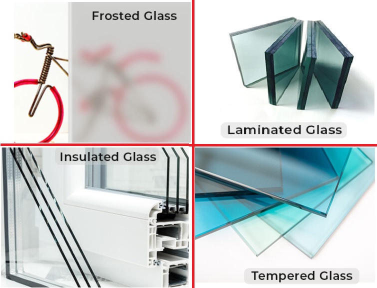 Several Glass Options to suit your requirement